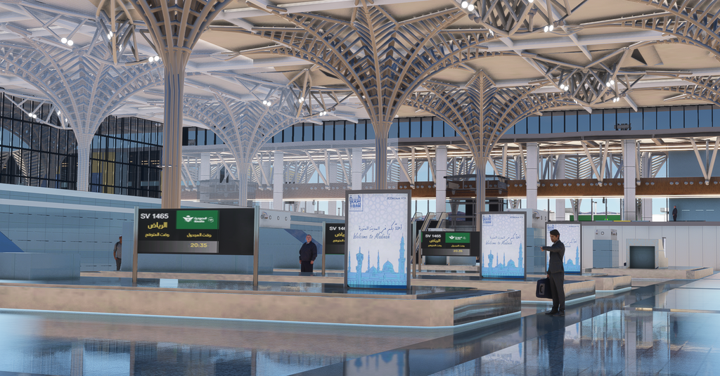 Prince Muhammad Bin Abdulaziz International Airport V2 MSFS20/24